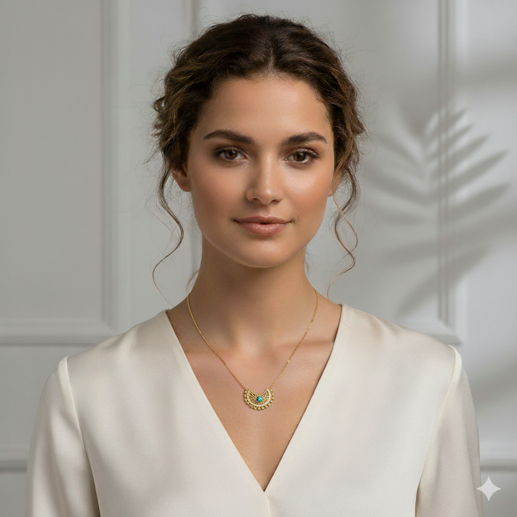 18k Gold Plated Chain Pendant