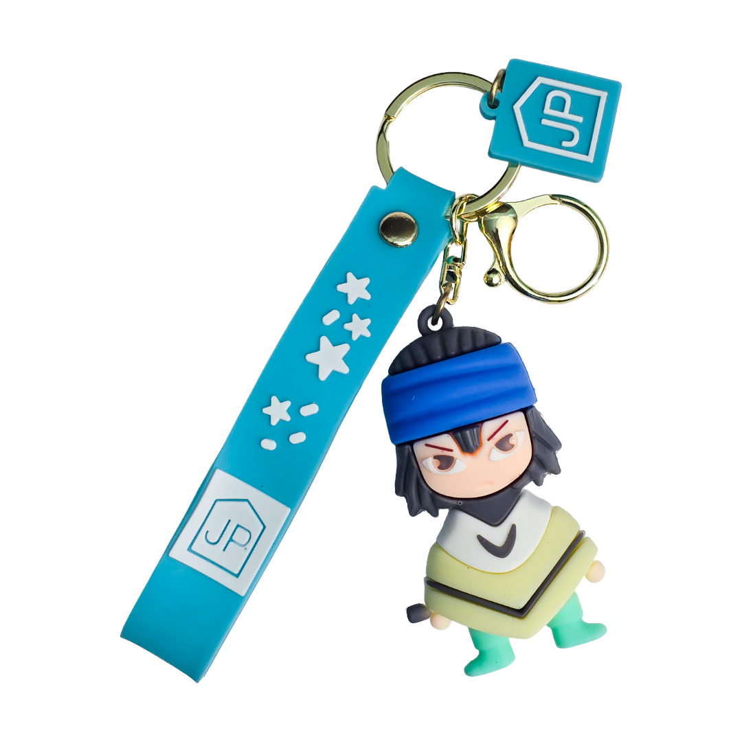 Ninja Warrior Anime Keychain