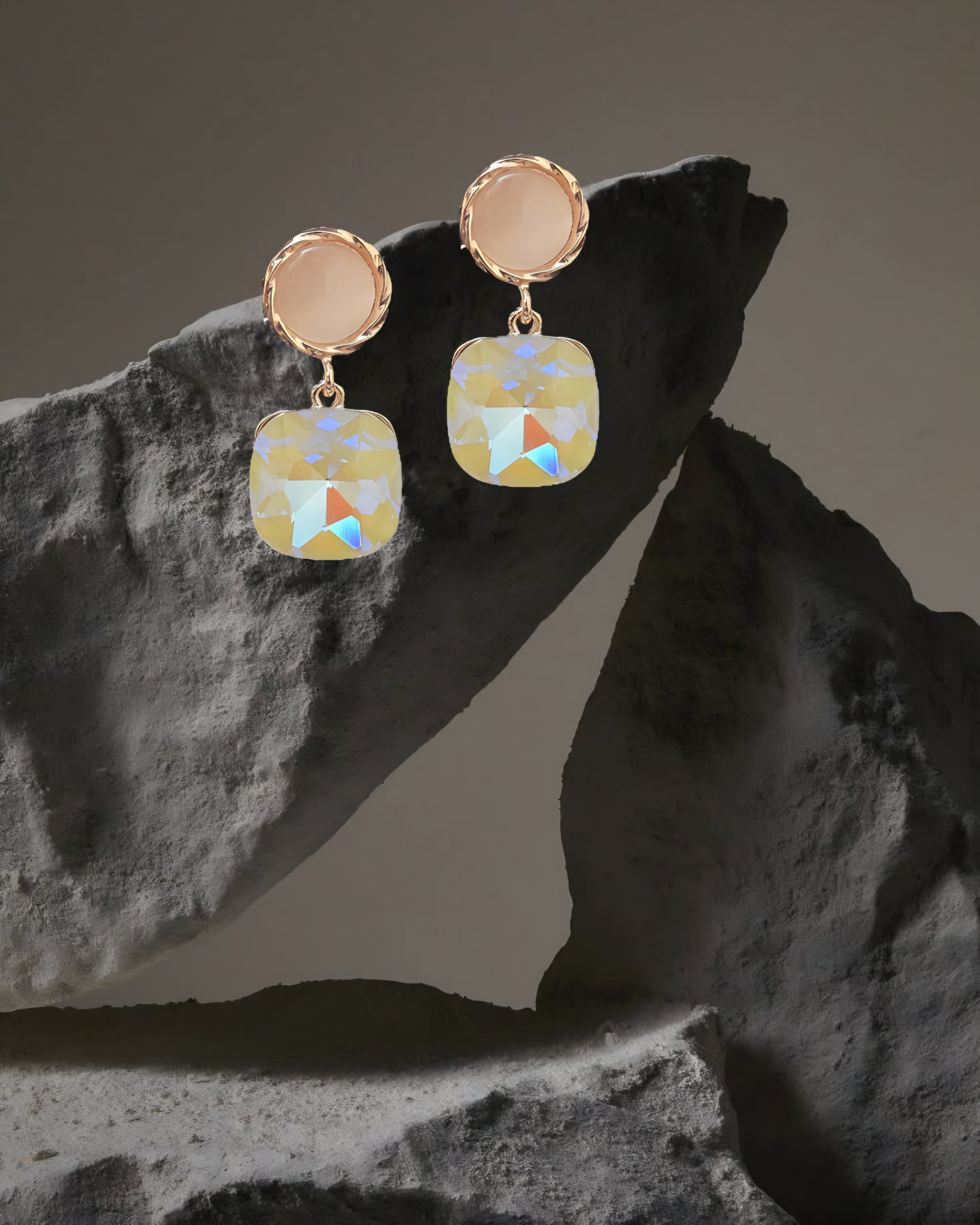 Rhinestone Crystal Dangle Earrings for Girls and Women