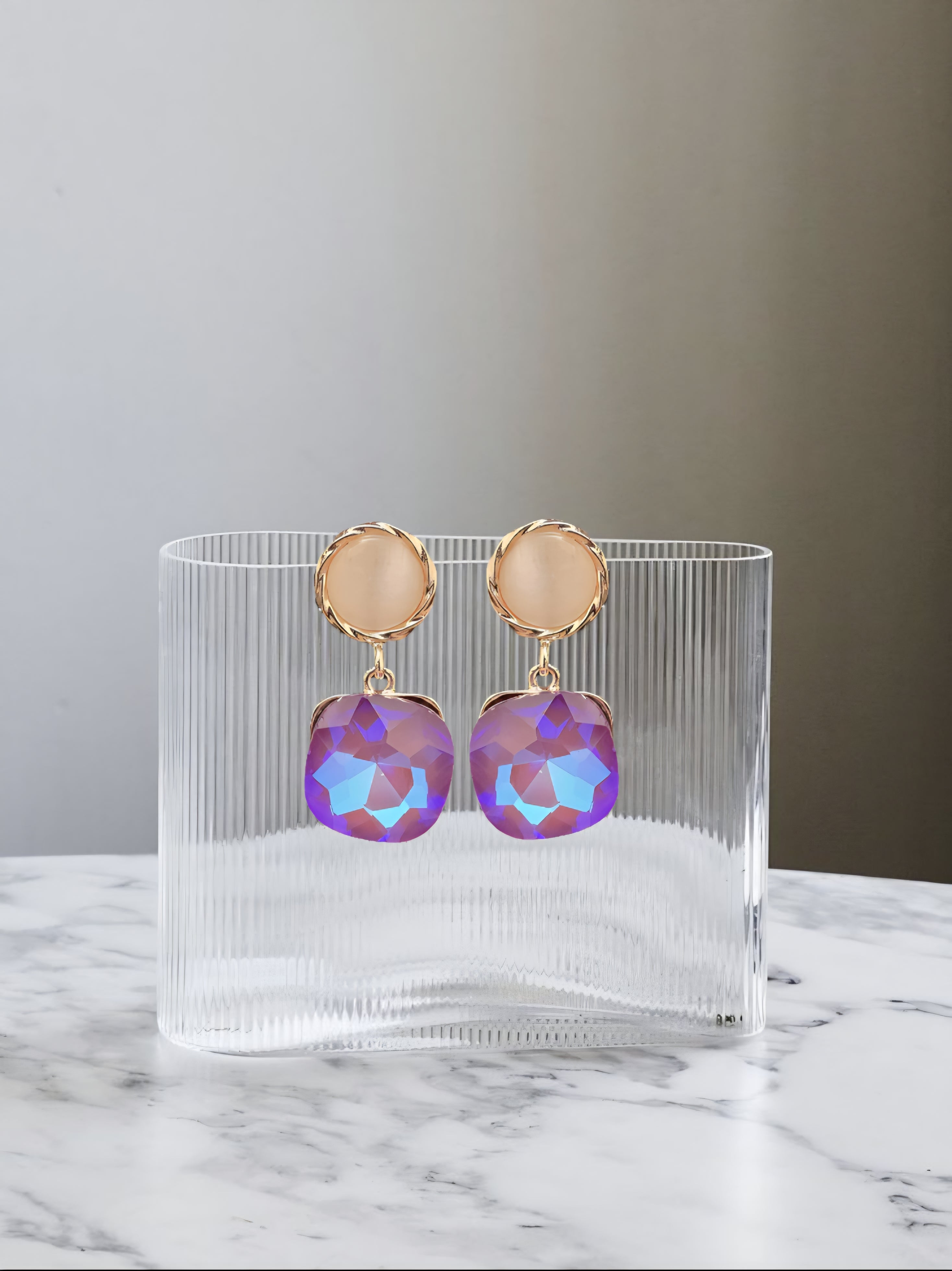 Rhinestone Crystal Dangle Earrings for Girls and Women