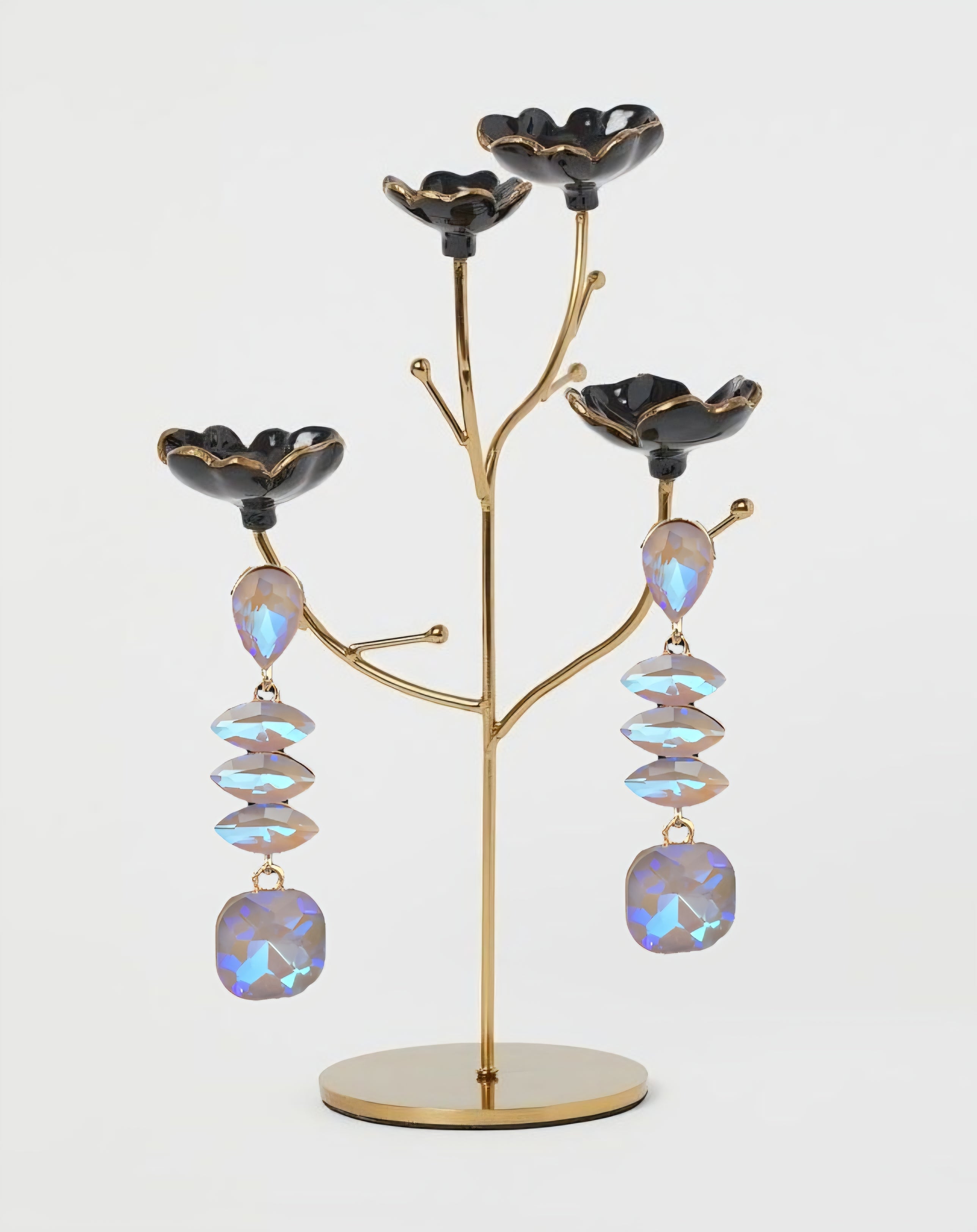 Long Rhinestone Crystal Dangle Earrings for Girls and Women