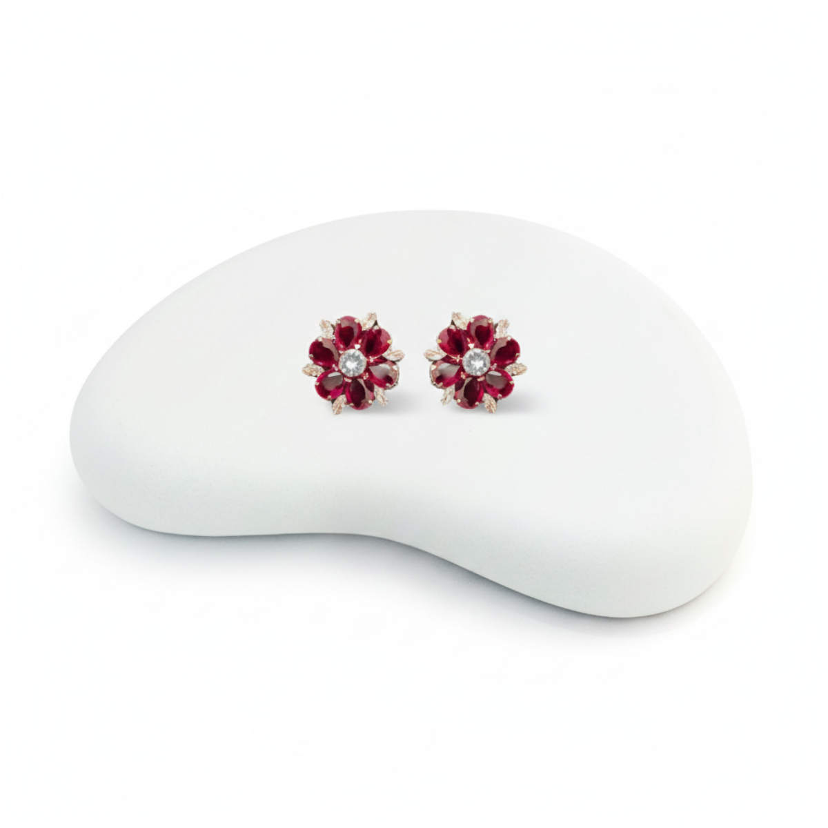 Rhinestone Crystal Stud Earrings for Girls and Women