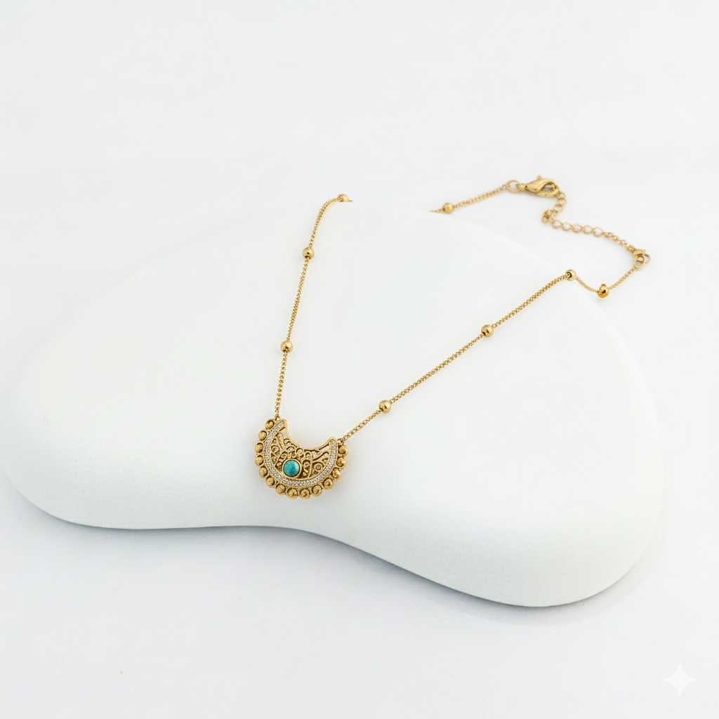18k Gold Plated Chain Pendant