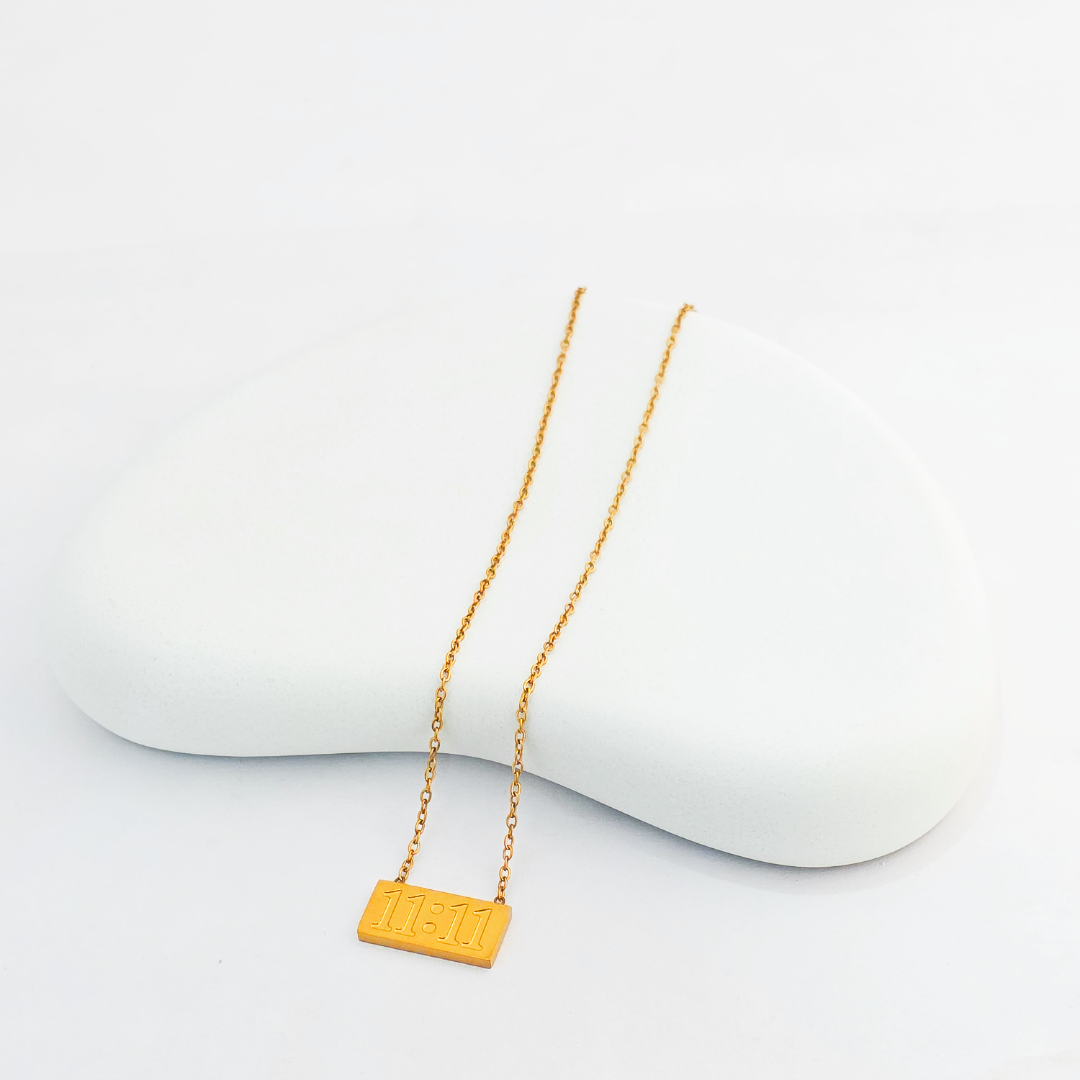11:11 Anti Tarnish Minimalist Necklace